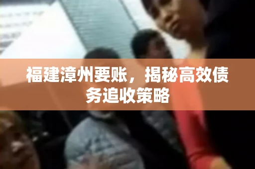 福建漳州要账，揭秘高效债务追收策略