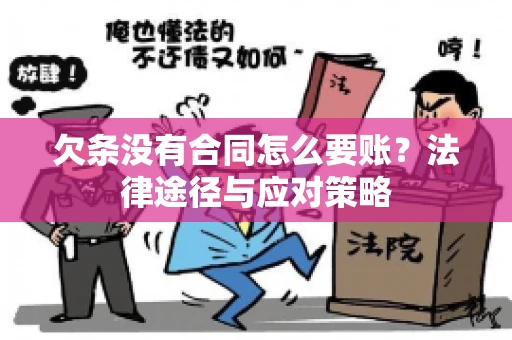 欠条没有合同怎么要账？法律途径与应对策略