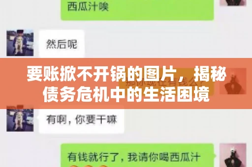 要账掀不开锅的图片,揭秘债务危机中的生活困境 要账掀不开锅的图片,揭秘债务危机中的生活困境