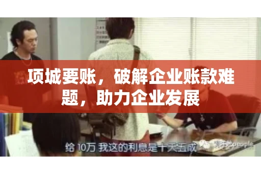 项城要账，破解企业账款难题，助力企业发展