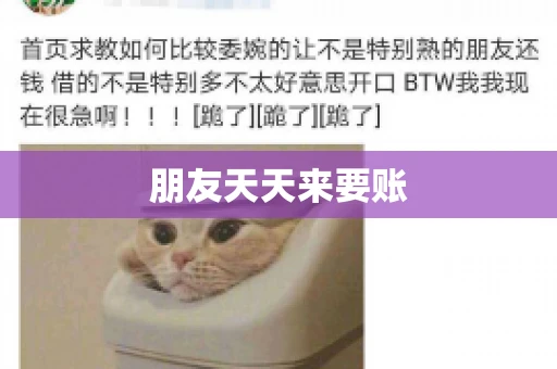 朋友天天来要账