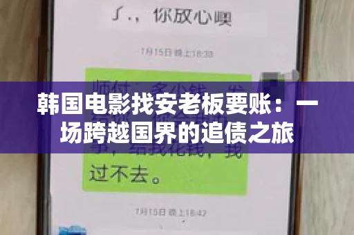 韩国电影找安老板要账：一场跨越国界的追债之旅
