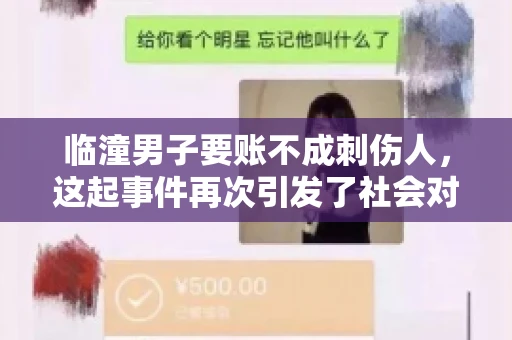 临潼男子要账不成刺伤人，这起事件再次引发了社会对讨债行为的关注。在这个故事中，我们不仅要了解事件的经过，还要思考如何避免类似悲剧的发生。