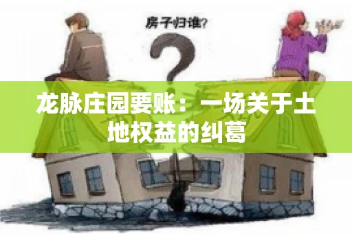 龙脉庄园要账：一场关于土地权益的纠葛