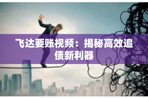 飞达要账视频：揭秘高效追债新利器