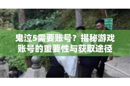 鬼泣5需要账号？揭秘游戏账号的重要性与获取途径