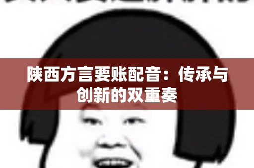 陕西方言要账配音：传承与创新的双重奏