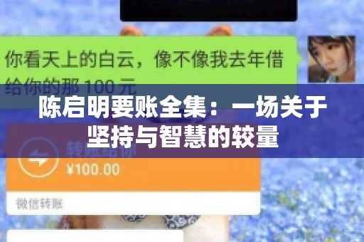 陈启明要账全集：一场关于坚持与智慧的较量