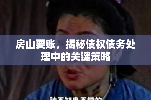 房山要账,揭秘债权债务处理中的关键策略 房山要账,揭秘债权债务处理中的关键策略