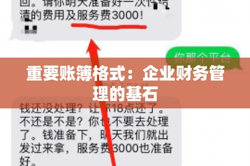 重要账簿格式：企业财务管理的基石