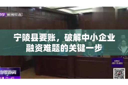 宁陵县要账，破解中小企业融资难题的关键一步